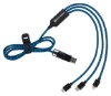 Good Value™ All-Over Charging Cable 2A - Light blue